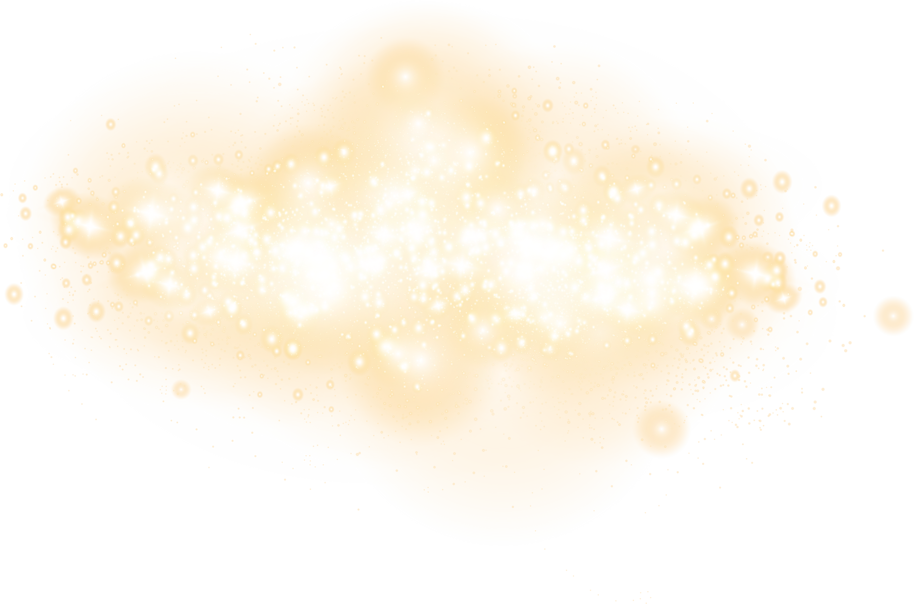 golden glitter stars