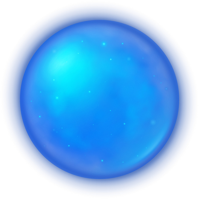 Blue Magic Ball